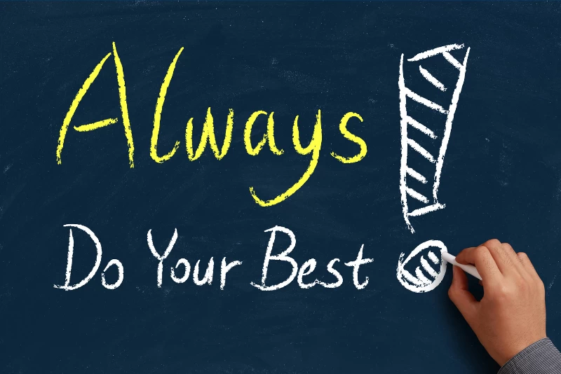 10 Ways To Do Your Best